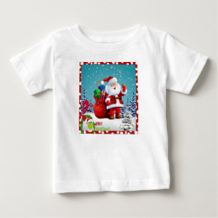 Frohe Weihnachtsfeier Baby T-shirt
