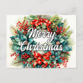 Frohe Weihnachtsfeier | Die Jahreszeiten Postkarte