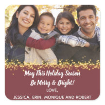Frohe Weihnachtsfeier Familienjubiläum Foto Gold
