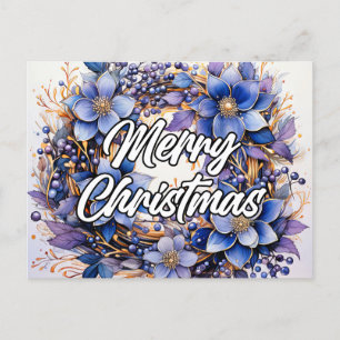 Frohe Weihnachtsfeier   FROHE FESTTAGE Postkarte