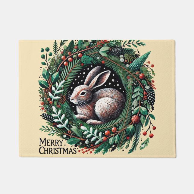 Frohe Weihnachtsfeier Fußmatte (Vorderseite)