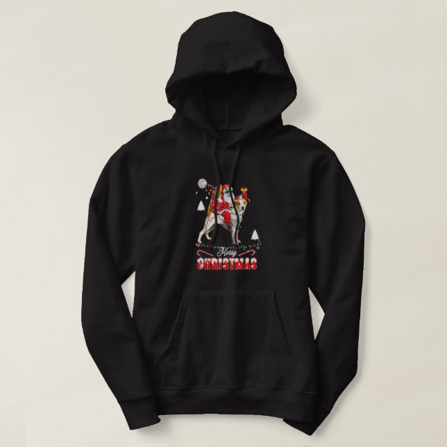 Frohe Weihnachtsfeier Jack Russell Kids Boy Hoodie (Design vorne)