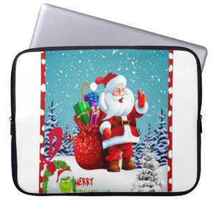 Frohe Weihnachtsfeier Laptopschutzhülle