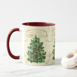 Frohe Weihnachtsfeier Weihnachtsbaum Individuelle  Tasse