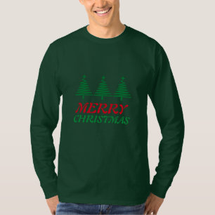 Frohe Weihnachtsfeiertage Elegant individualisiere T-Shirt