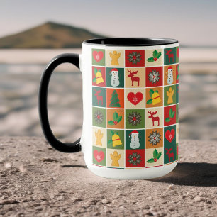 Frohe Weihnachtsfeiertage Familie Freunde Hochschu Tasse