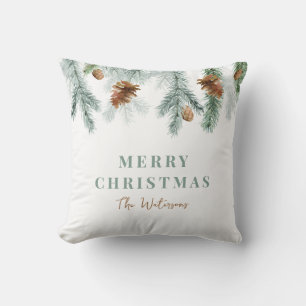 Frohe Weihnachtsfeiertage Kissen