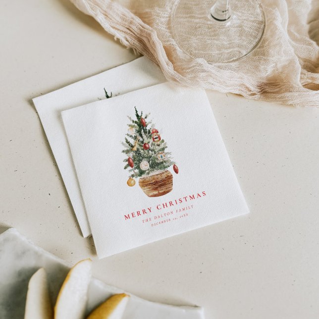 Frohe Weihnachtsfeiertage Serviette (Von Creator hochgeladen)