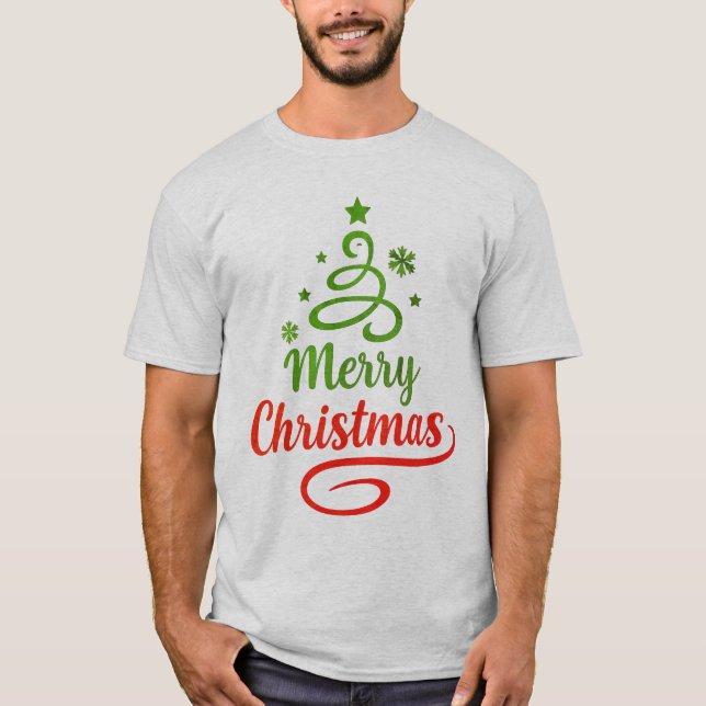🎄 Frohe Weihnachtsfeiertage T-Shirt - individuali (Vorderseite)