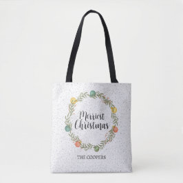 Frohe Weihnachtsfeiertage Tasche