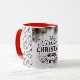 Frohe Weihnachtsfeiertage Tasse