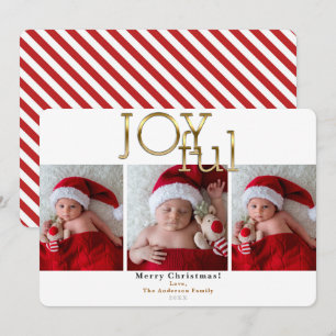 Frohe Weihnachtsferien Gold 3 Fotos Foto Einladung