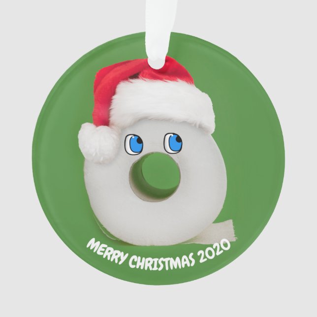 Frohe Weihnachtsfest Toilettenpapier 2020 Ornament (Vorderseite)
