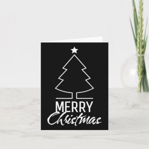Frohe Weihnachtsfrauen Männer Kinder Mädchen Weihn Karte