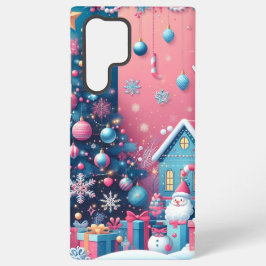 Frohe Weihnachtsgalaxie S22 Ultra Fall Samsung Galaxy Hülle