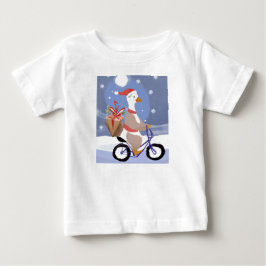 Frohe Weihnachtsganse Baby T-shirt
