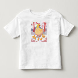 Frohe Weihnachtsganse Kleinkind T-shirt