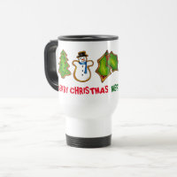 Frohe Weihnachtsgebäck Snowman Tree Bell