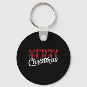 Frohe Weihnachtsgeschenke Familie Xmas Red Buffalo Schlüsselanhänger