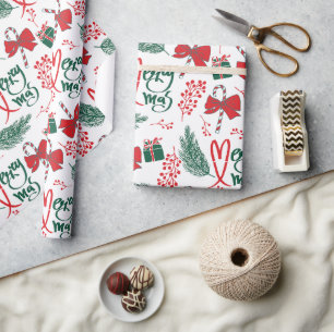 Frohe Weihnachtsgeschenke Geschenkpapier