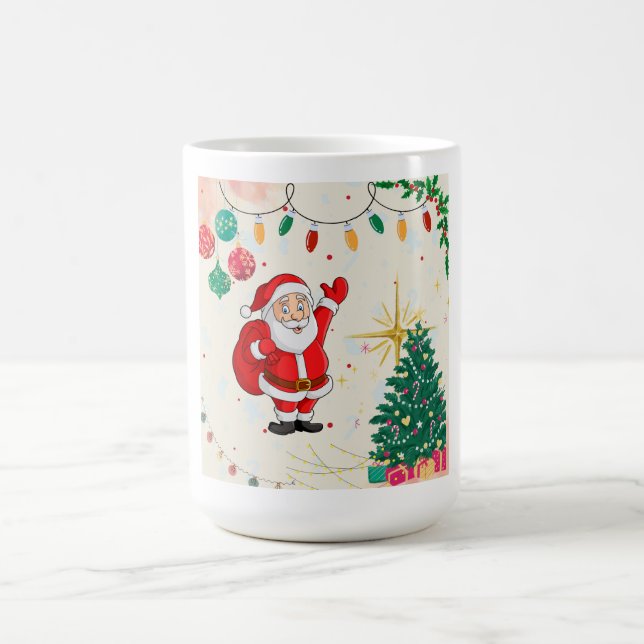 Frohe Weihnachtsgeschenke Kaffeetasse (Mittel)