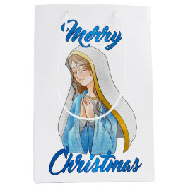 Frohe Weihnachtsgeschenke Mittlere Geschenktüte