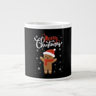 Frohe Weihnachtsginger Brot Weihnachten Weihnachts Jumbo-Tasse