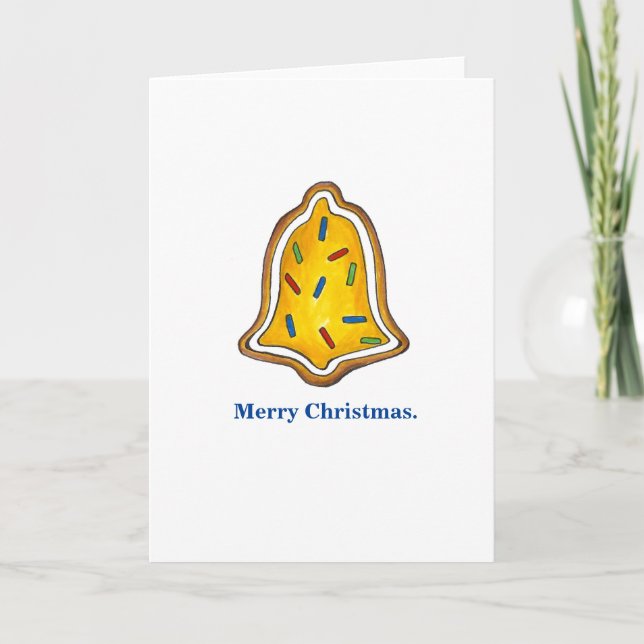 Frohe Weihnachtsglocke Zucker Cookie Weihnachten W (Vorderseite)