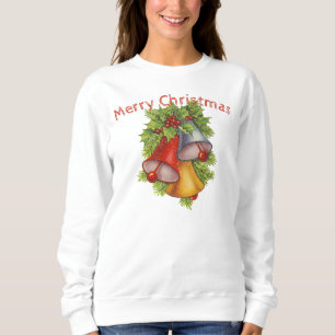 Frohe Weihnachtsglocken Womens Sweatshirt