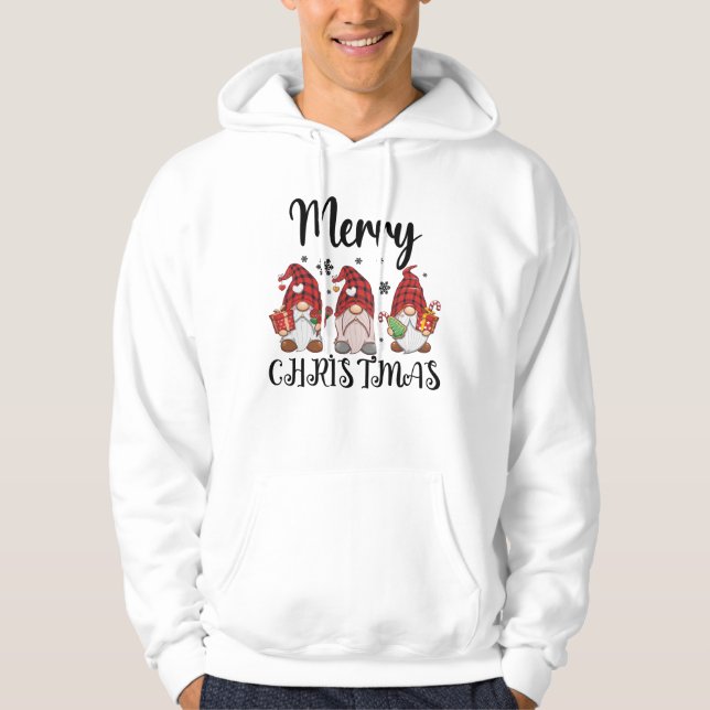 Frohe Weihnachtsgnomies Weihnachtsgnomes Hoodie (Vorderseite)
