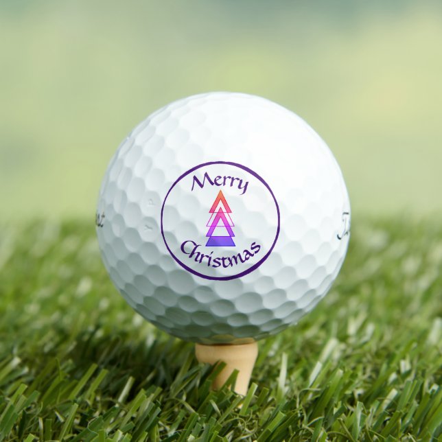 Frohe Weihnachtsgolfbälle von dalDesignNZ Golfball (Insitu T-Shirt)