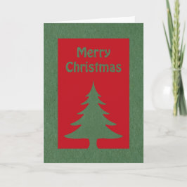 Frohe Weihnachtsgrüßkarte Feiertagskarte