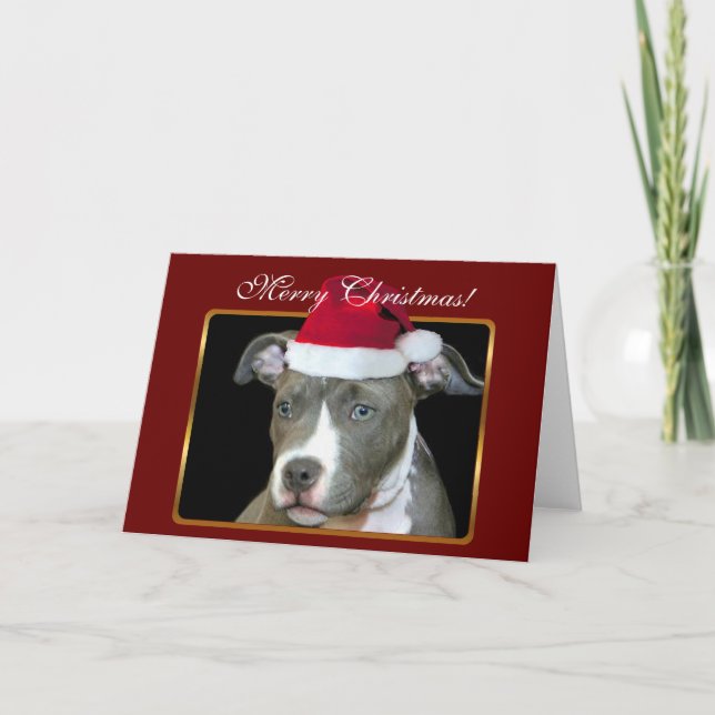 Frohe Weihnachtsgrüßkarte Feiertagskarte (Vorderseite)