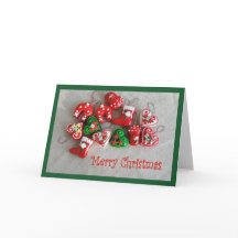 Frohe Weihnachtsgrüßkarte