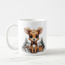 Frohe Weihnachtshirsche Kaffeetasse