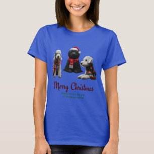 Frohe Weihnachtshunde T-Shirt