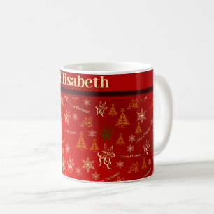 Frohe Weihnachtskaffee-Tasse Kaffeetasse