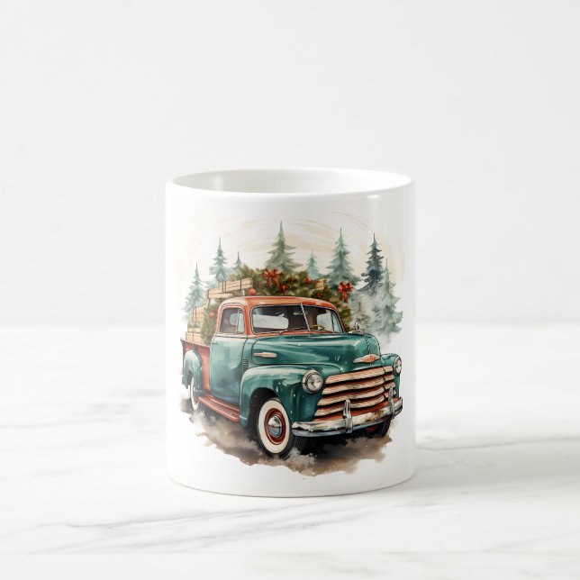 Frohe Weihnachtskaffee-Tasse Kaffeetasse (Mittel)