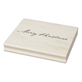 Frohe Weihnachtskalligrafie Holiday Shop Business Gummistempel