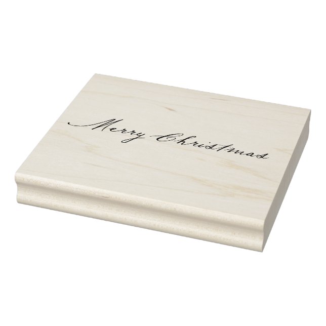 Frohe Weihnachtskalligrafie Holiday Shop Business Gummistempel (Stempel)