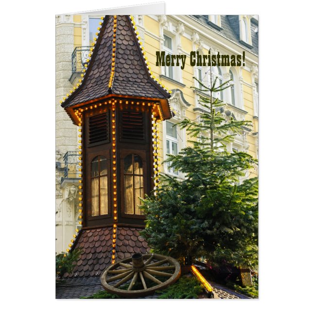 Frohe Weihnachtskarte (Vorne)