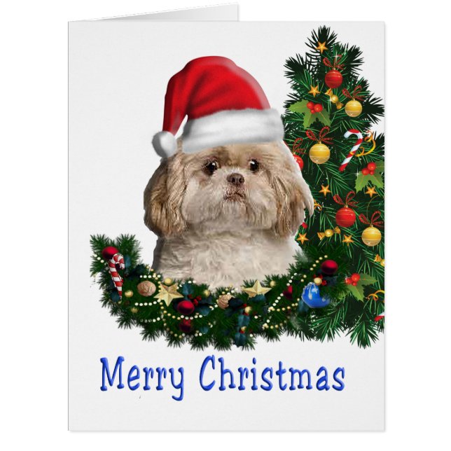 Frohe Weihnachtskarte (Vorderseite)