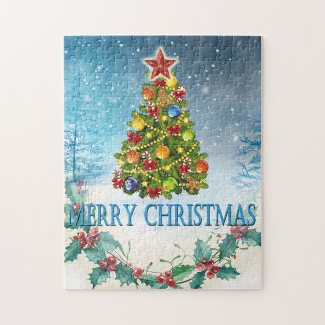 Frohe Weihnachtskarte (Vertikal)