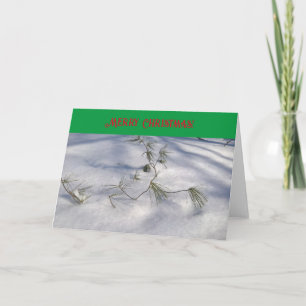 Frohe Weihnachtskarte