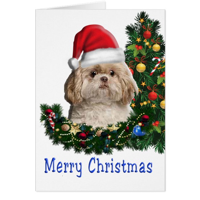 Frohe Weihnachtskarte (Vorne)