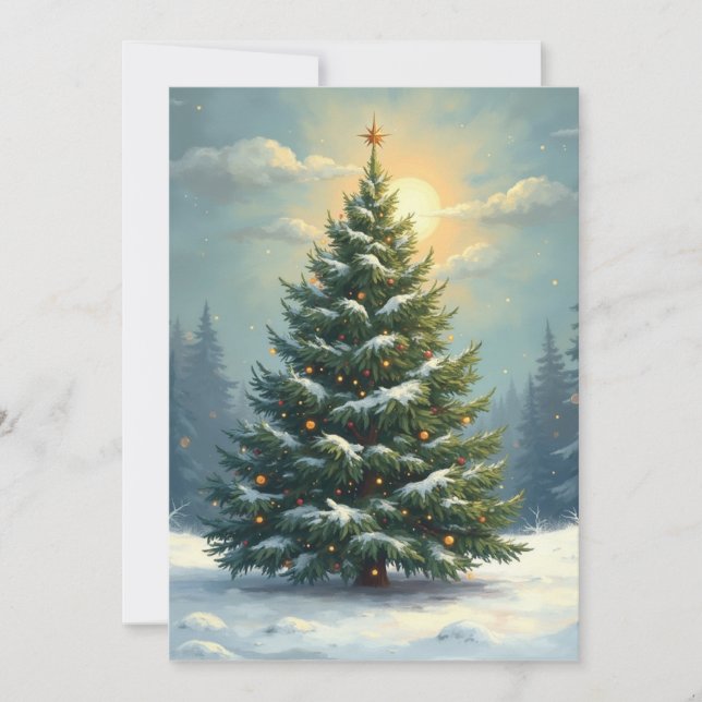 Frohe Weihnachtskarte 1 Feiertagskarte (Vorderseite)