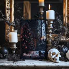 Frohe Weihnachtskarte Dankeskarte