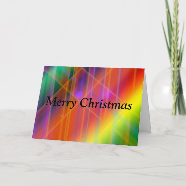 Frohe Weihnachtskarte Feiertagskarte (Vorderseite)
