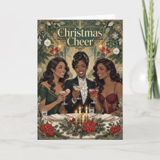 Frohe Weihnachtskarte Feiertagskarte