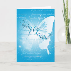 Frohe Weihnachtskarte Feiertagskarte